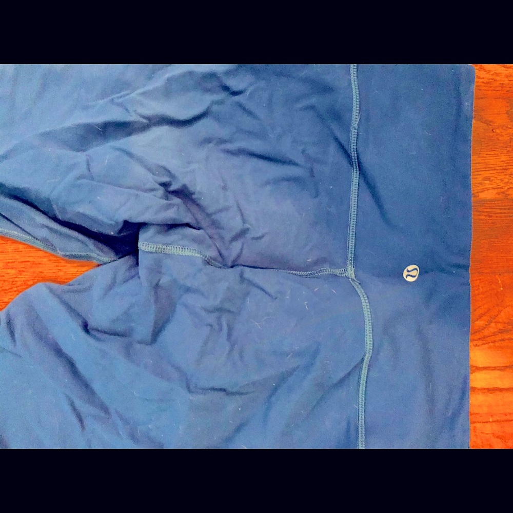 Blue Lululemon leggings